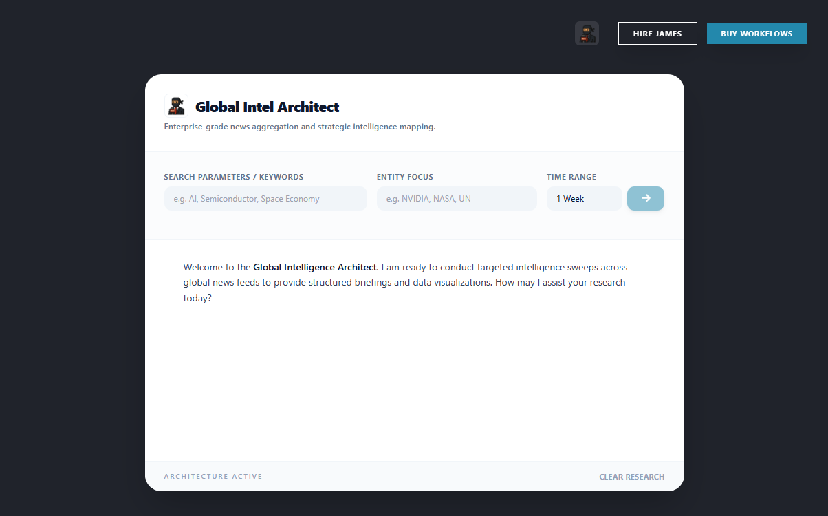 Global Intel Architect