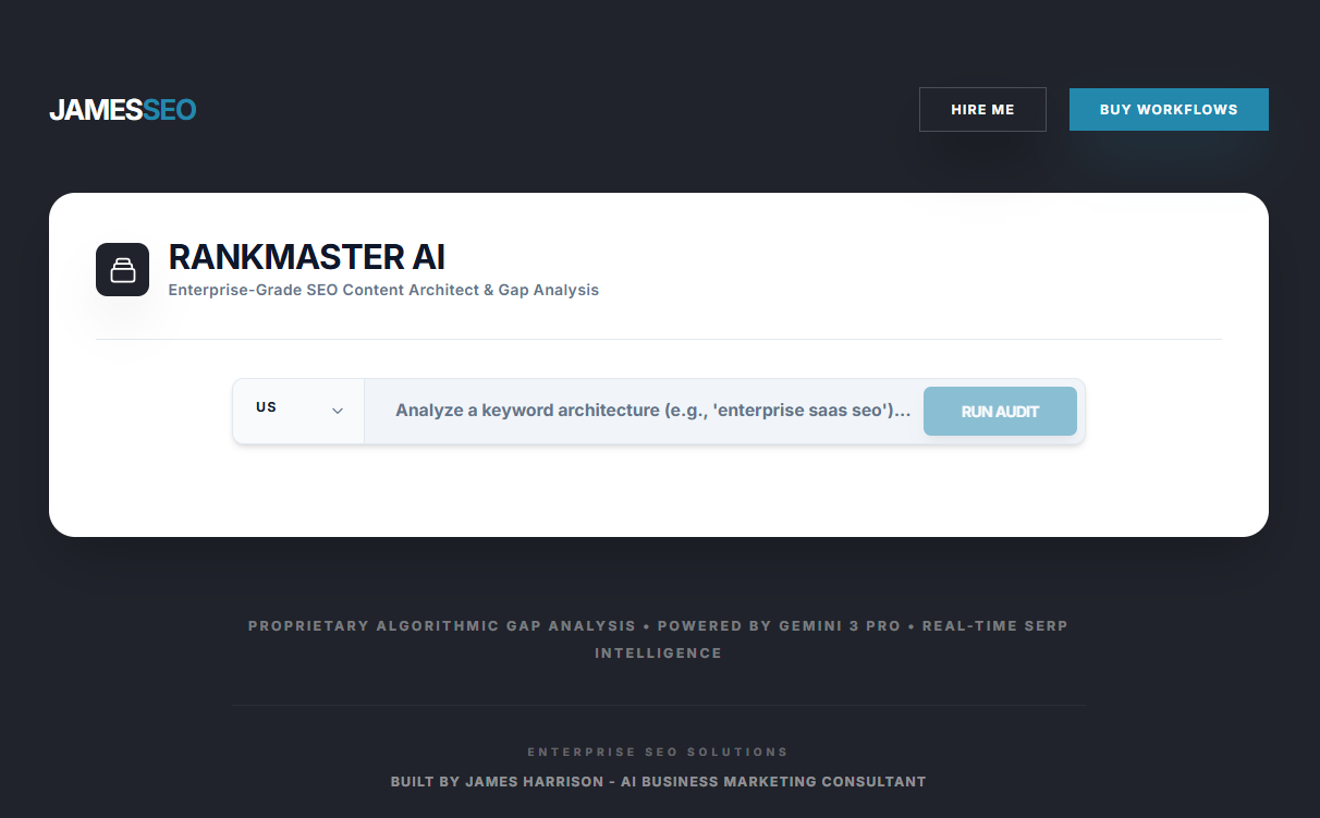 RankMaster AI